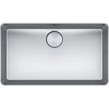 La vasca Mythos MYX 210-70 di Franke offre un design elegante e una facile installazione filotop o semifilo per la cucina modern