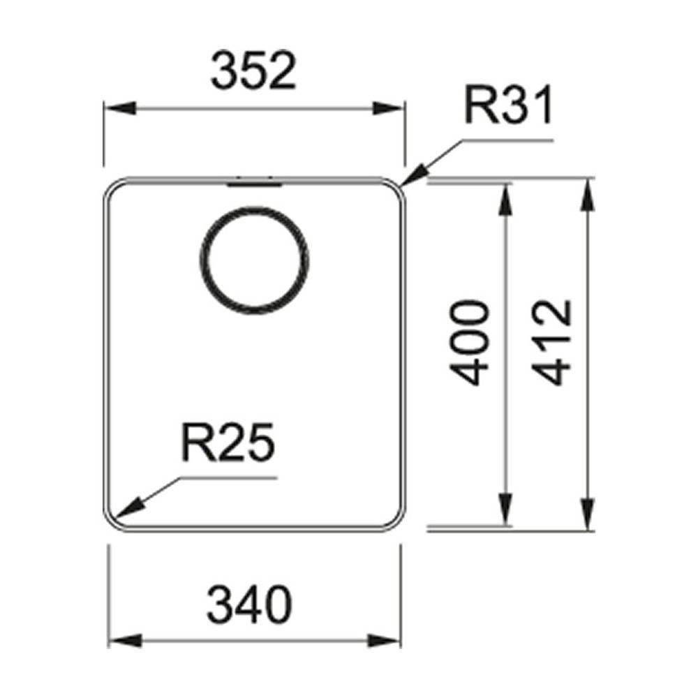 Polyvalence et raffinement : découvrez la baignoire Franke MYTHOS MYX 210-34 SATIN INOX pour installations encastrées et semi-en