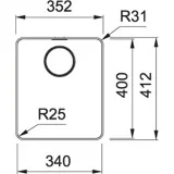 Polyvalence et raffinement : découvrez la baignoire Franke MYTHOS MYX 210-34 SATIN INOX pour installations encastrées et semi-en