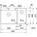 Franke Box Center BXX 220-50-27