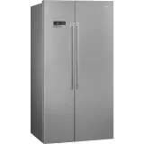 Smeg sbs63xde Seite an Seite an Seite Edelstahl aussehen Kein Frost und
