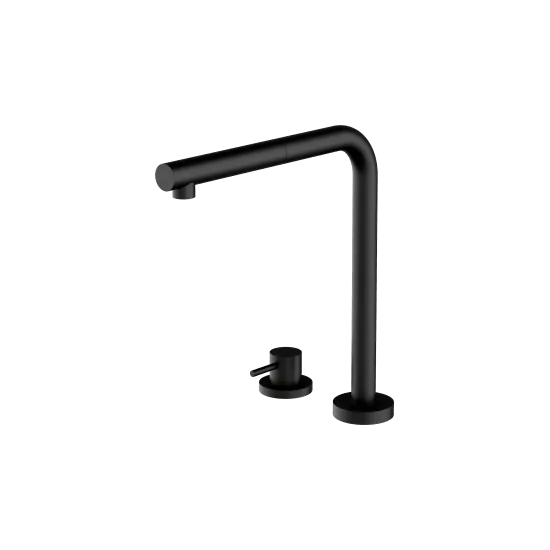 Barazza 1RUBSORN SOUL MIXER TAP REMOTE CONTROL AND WITH PULL-OUT SHOWER BLACK