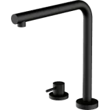 Barazza 1RUBSORN SOUL MIXER TAP REMOTE CONTROL AND WITH PULL-OUT SHOWER BLACK