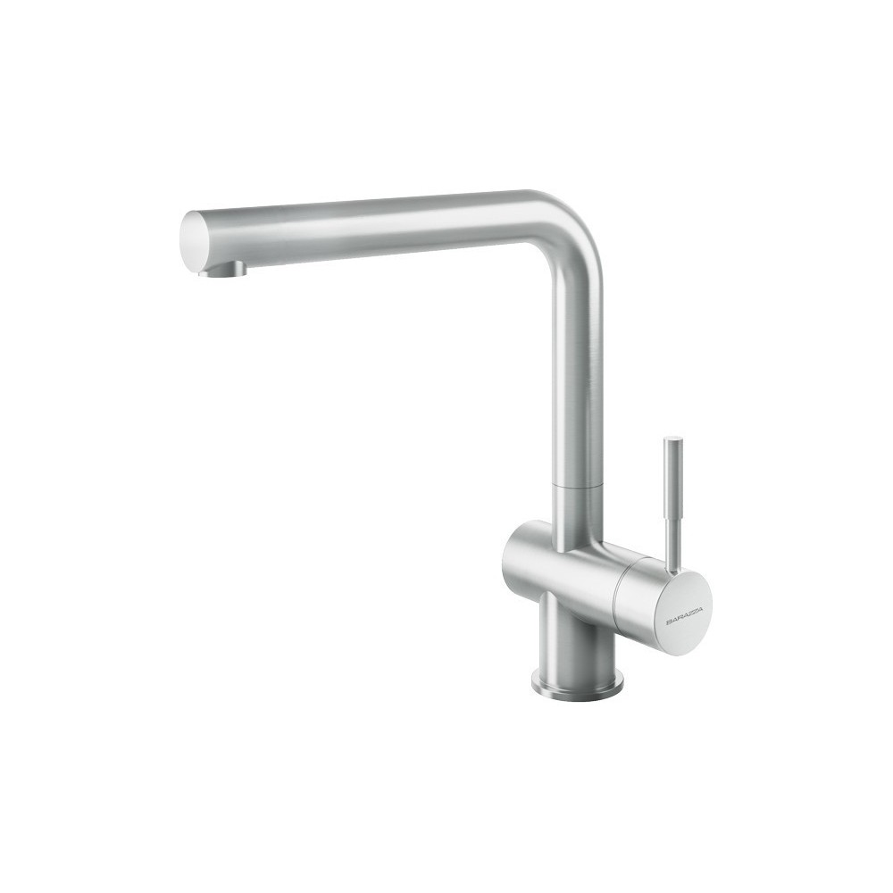 Barazza 1RUBMST Satin stainless steel kitchen mixer
