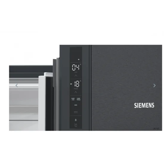 Siemens KF96NAXEA French Door Kühlschrank, 183 x 91 cm, Schwarzer Edelstahl