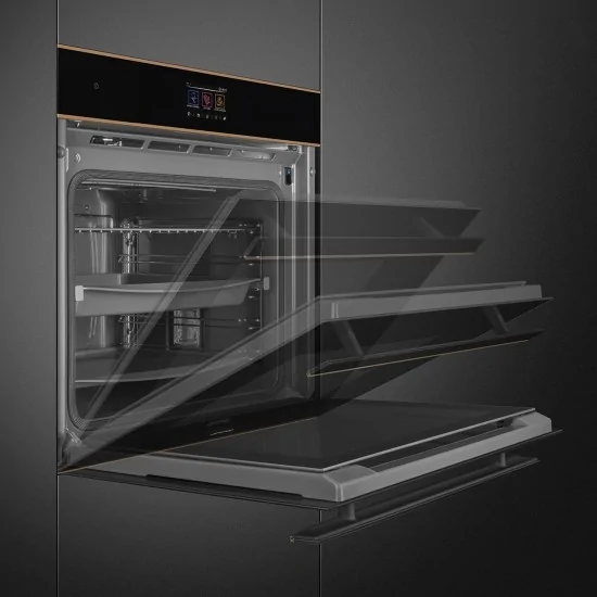 Oven Incasso Smeg SOP6604TPNR Termoventilado y Pirolitico 60 cm tención DueG Store