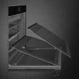 Oven Incasso Smeg SOP6604TPNR Termoventilado y Pirolitico 60 cm tención DueG Store