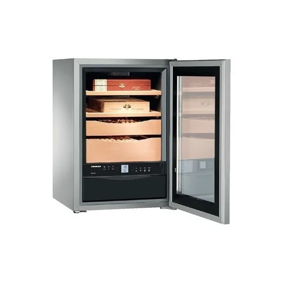 Liebherr ZKes 453 Cigar Humidor, Steel Smart Steel | Duegstore.com