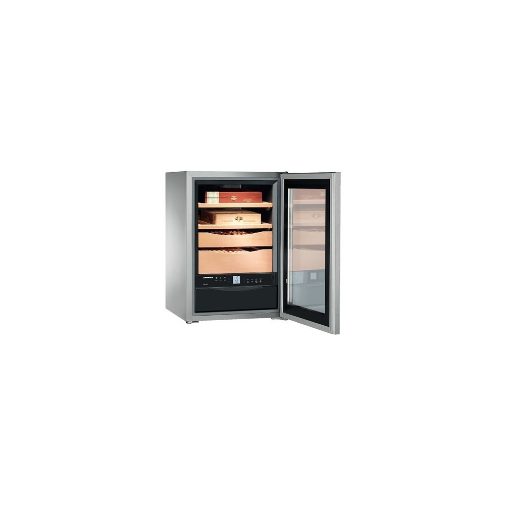 Liebherr ZKes 453 Zigarren Humidor, Stahl Smart Steel | Duegstore.com