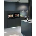 Liebherr WKEgb 582 Cave à vin climatisé, verre noir, 18 bouteilles