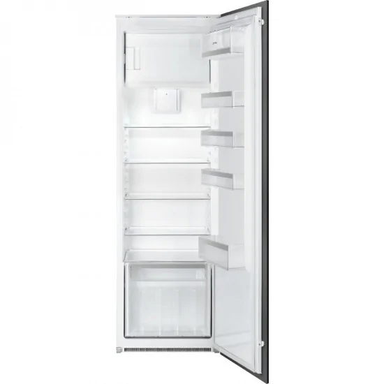 Refrigerator, Universal, Single door, Built-in, Hinge position: Right, White, Ventilated, F