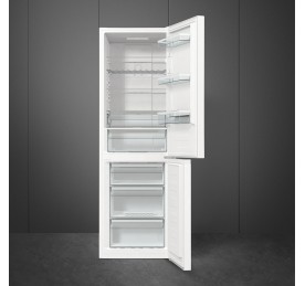 Refrigerador, Universal, Combinado, Instalación gratuita, Posición de bisagra: Correcto, Blanco, No Frost