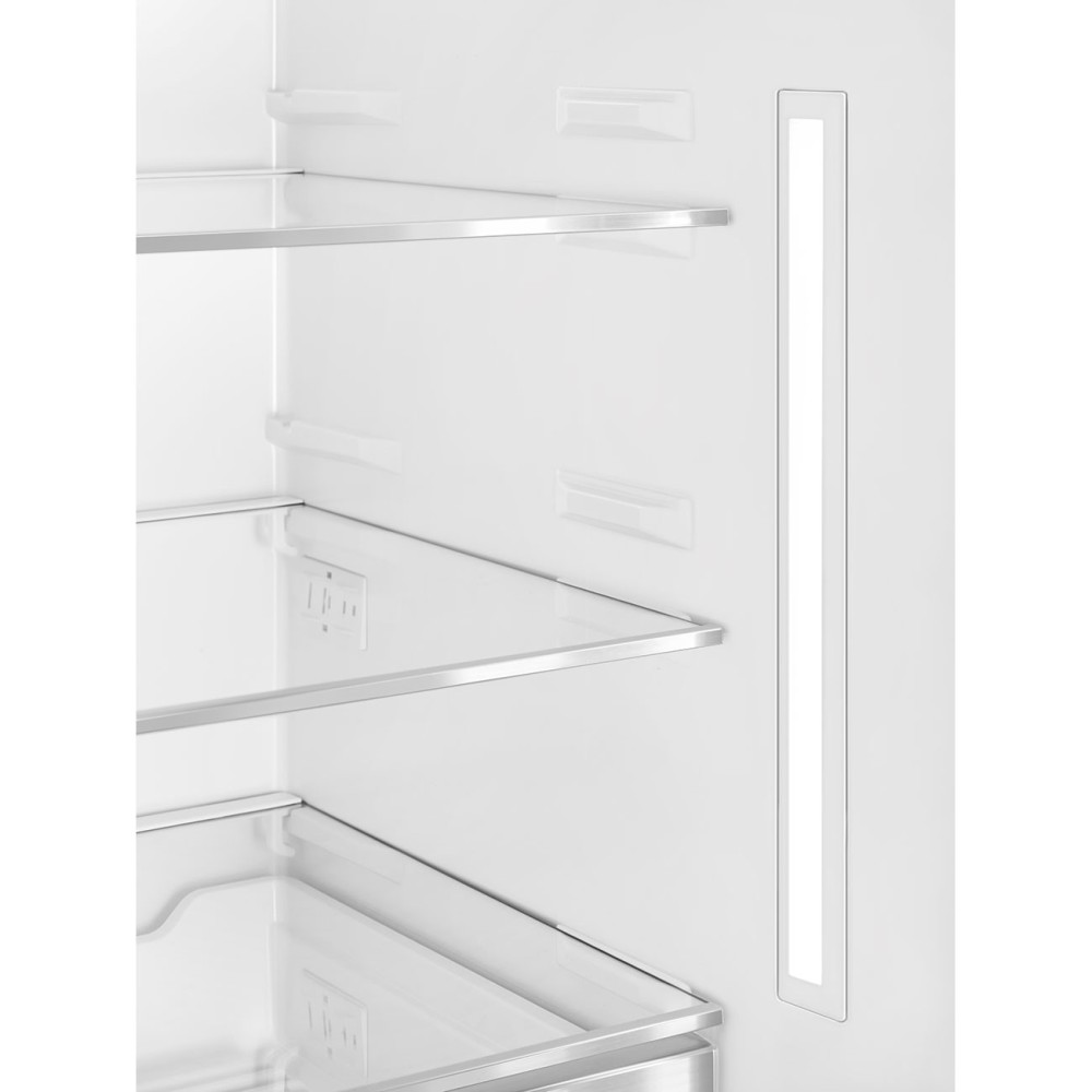 SMEG FC84DE4HX1 Kombinierter Kühlschrank Edelstahl 84cm Kein Frost E