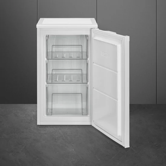 Smeg FF08FW Freezers, Universal, Sub-Table, Free Pose, Hingeposition: Right, White, Static, F