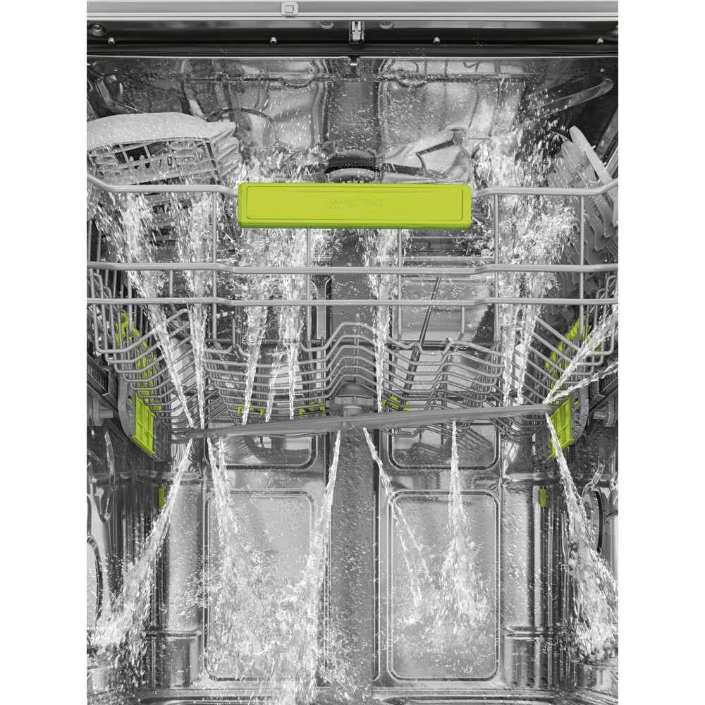Dishwasher, Universal, Incasso 部分集成,60厘米,覆盖号码:13, Black, D