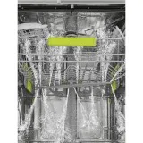 Dishwasher, Universal, Incasso 部分集成,60厘米,覆盖号码:13, Black, D