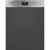 Dishwasher, Universal, Built-in partially integrated, 60 cm, Number of place settings: 13, Stainless steel, D
