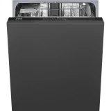 Dishwasher, Universal, Built-in total concealed, 60 cm, Number of place settings: 13, Black, D