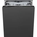 Dishwasher, Universal, Built-in total concealed, 60 cm, Number of place settings: 13, Black, C