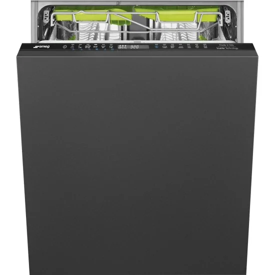 Dishwasher, Universal, Total disappearance, 60 cm, Покрытая цифра: 14, Black, B