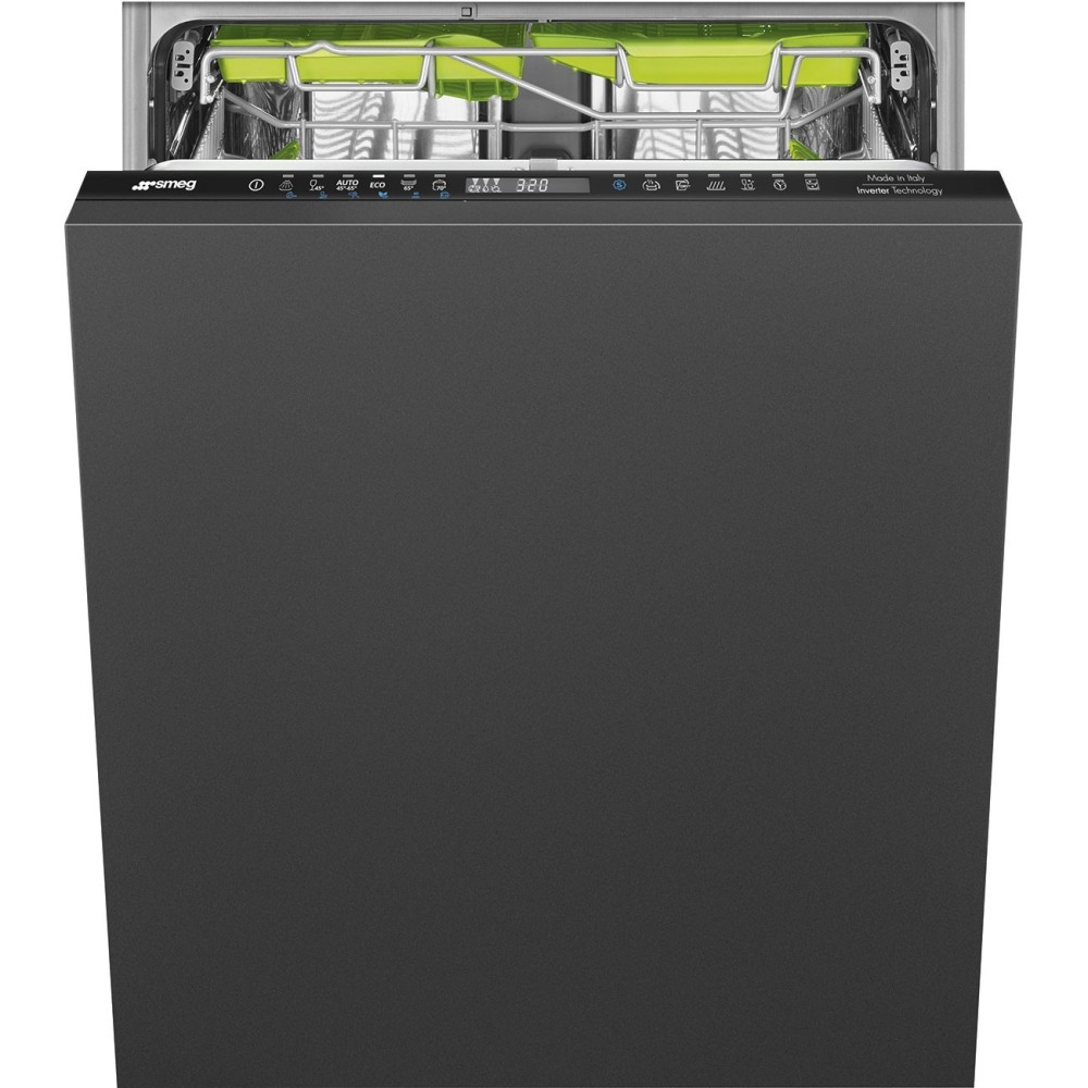 Dishwasher, Universal, Total disappearance, 60 cm, Покрытая цифра: 14, Black, B