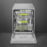 smeg LVS292DX Lavastoviglie, Universale, Libera installazione, 60 cm, Numero coperti: 13, Acciaio Inox, D