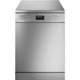 smeg LVSP345BQX Lavastoviglie, Universale, Libera installazione, 60 cm, Numero coperti: 14, Acciaio Inox, B
