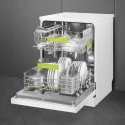 smeg LVS292DB Lavastoviglie, Universale, Libera installazione, 60 cm, Numero coperti: 13, Bianco, D