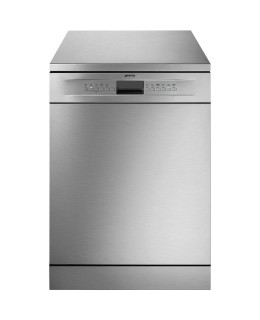 smeg LVS344PM 洗碗机，通用，独立式，60 厘米，餐位设置数量：14，不锈钢，C