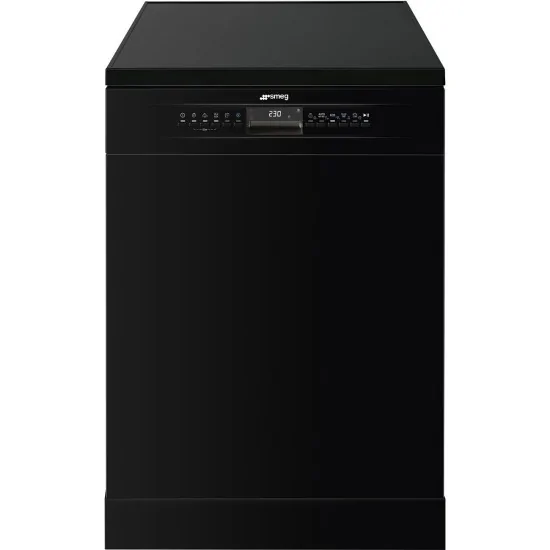 smeg LVS354CN 洗碗机，通用，独立式，60 厘米，餐位设置数量：13，黑色，C