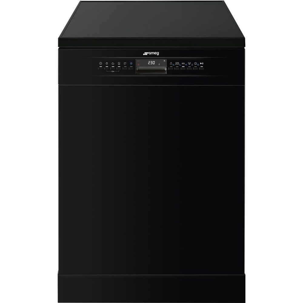 smeg LVS354CN 洗碗机，通用，独立式，60 厘米，餐位设置数量：13，黑色，C