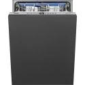 smeg STL333CL Lavastoviglie, Universale, Incasso scomparsa totale, 60 cm, Numero coperti: 13, Silver, C
