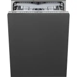 Lave-vaisselle, Universel, Installation totale cachée, 60 cm, Nombre de couverts : 13, Argent, C