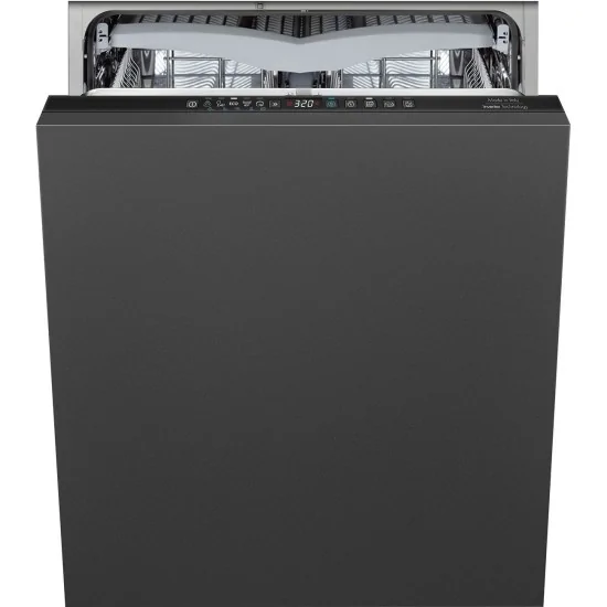 SMEG ST382C Dishwasher, universal, total disappeared recess, 60 cm, covered number: 13, black, C