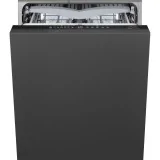 SMEG ST382C Dishwasher, universal, total disappeared recess, 60 cm, covered number: 13, black, C