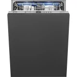 smeg ST323PT Dishwasher, Universal, Total Disappearance, 60厘米, 封面编号:14,银,C