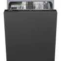 Dishwasher, Universal, Built-in total concealed, 60 cm, Number of place settings: 13, Black, D