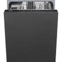 Dishwasher, Universal, Built-in total concealed, 60 cm, Number of place settings: 13, Black, C