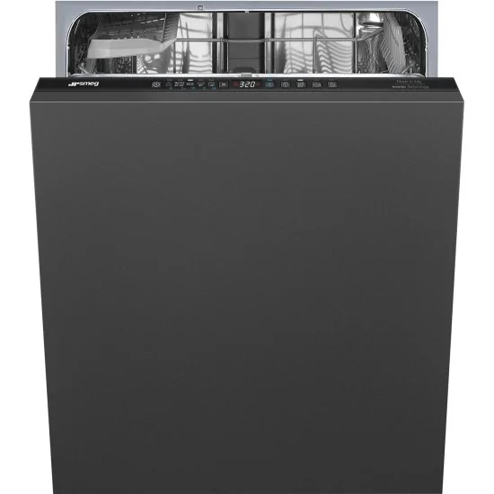 Dishwasher, Universal, Built-in total concealed, 60 cm, Number of place settings: 13, Black, C
