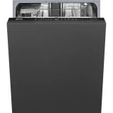 Dishwasher, Universal, Built-in total concealed, 60 cm, Number of place settings: 13, Black, C