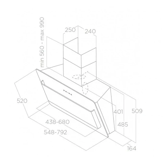 Elica PRF0032793C BELT BL/F/80