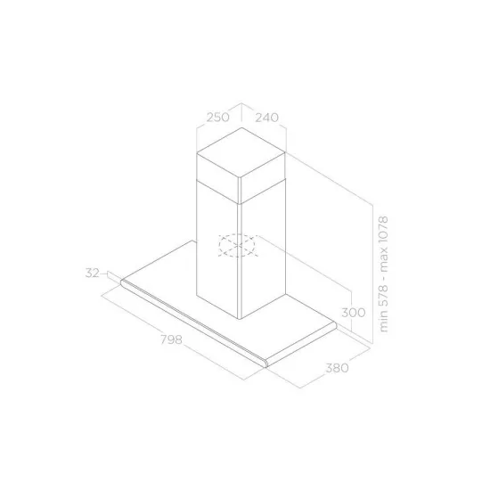 Elica GALAXY BLIX/A/80 PRF0008948B