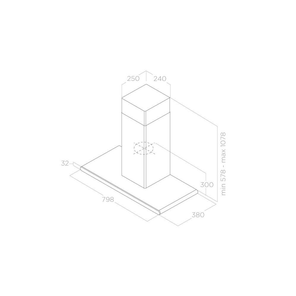Elica GALAXY WHIX/A/80 PRF0009822B