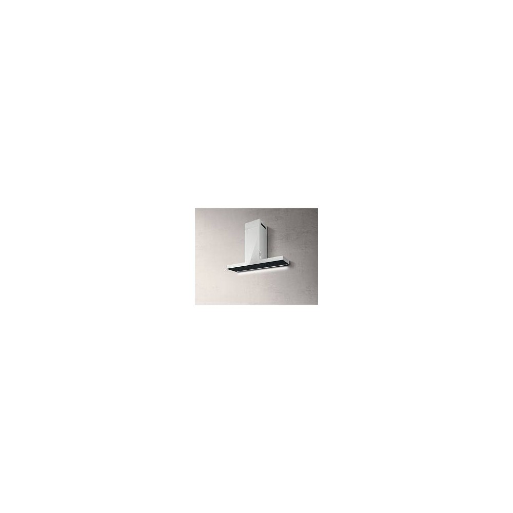 Chapeau mural Elica HAIKU WH/A/120 cm couleur blanc compact design et haute performance
