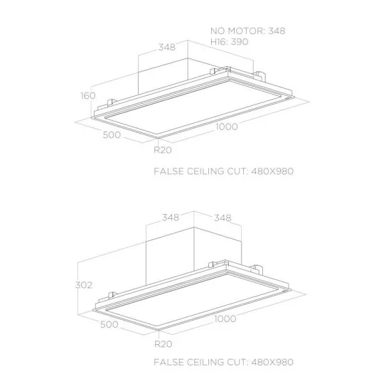 Elica PRF0146252 ILLUSION NO MOTOR PAINT/A/100