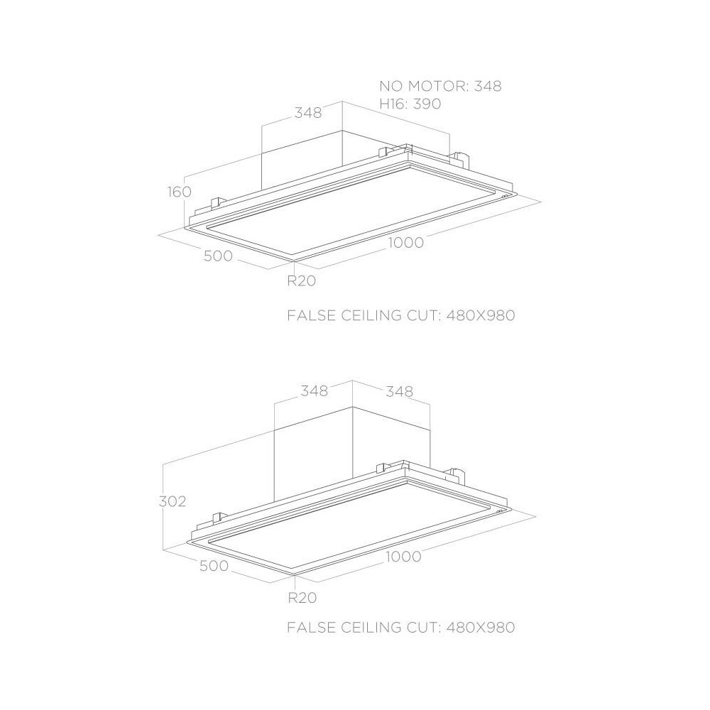 Elica PRF0172647 ILLUSION NO MOTOR BL MAT/A/100