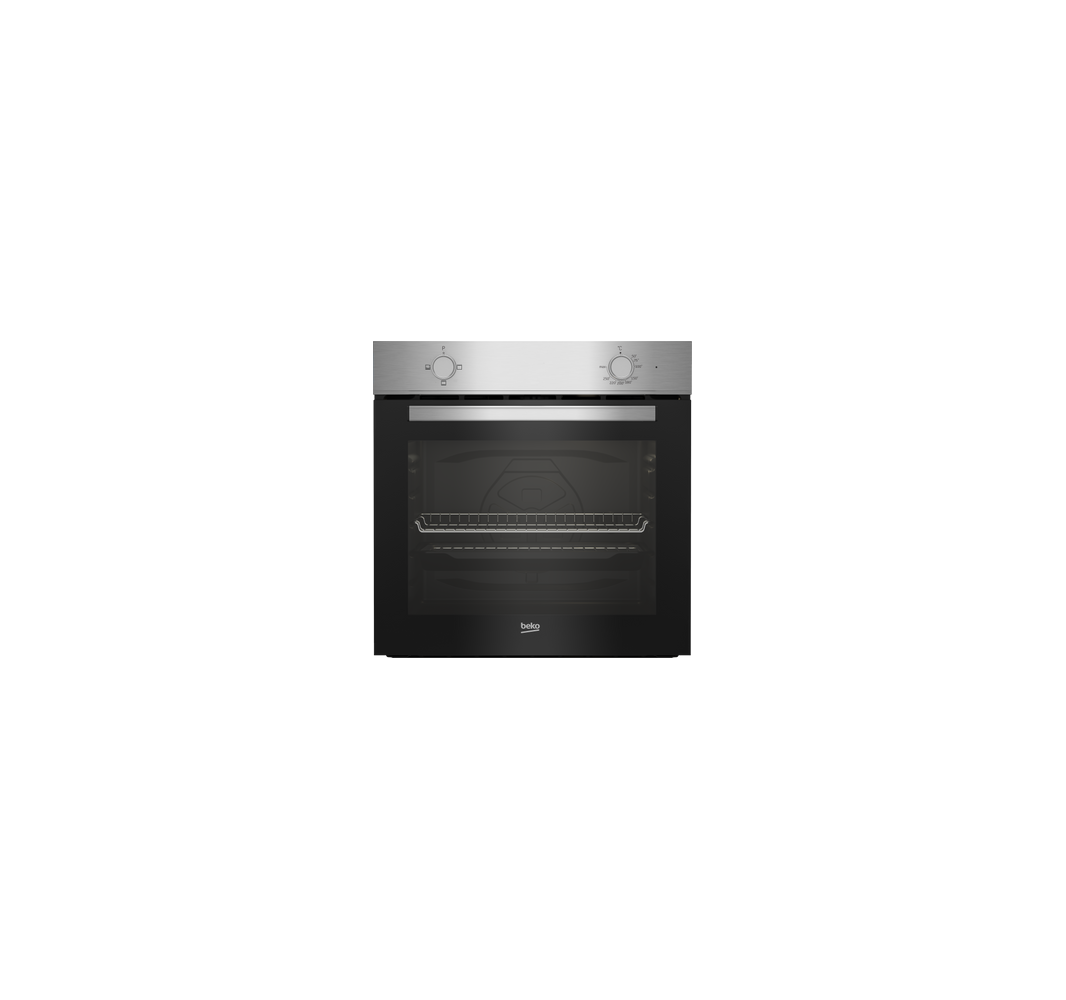 Beko BBIC14000 Static oven withtangential ventilation and 3 stainless cuFunction
