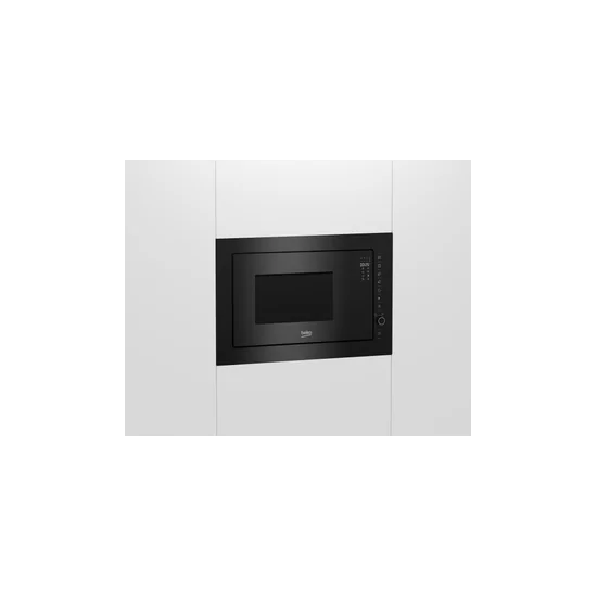 Beko BMGB25333BG Cristaux noirs à micro-ondes intégrés