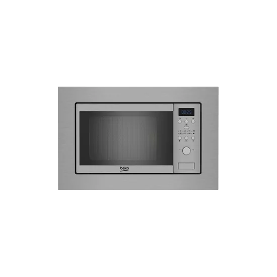Microwave oven for wall-mounted stainless steel installation