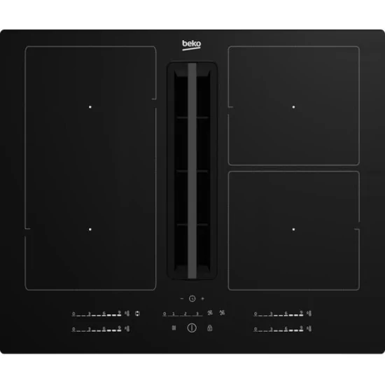 Piano cottura a induzione con cappa integrata 60 cm